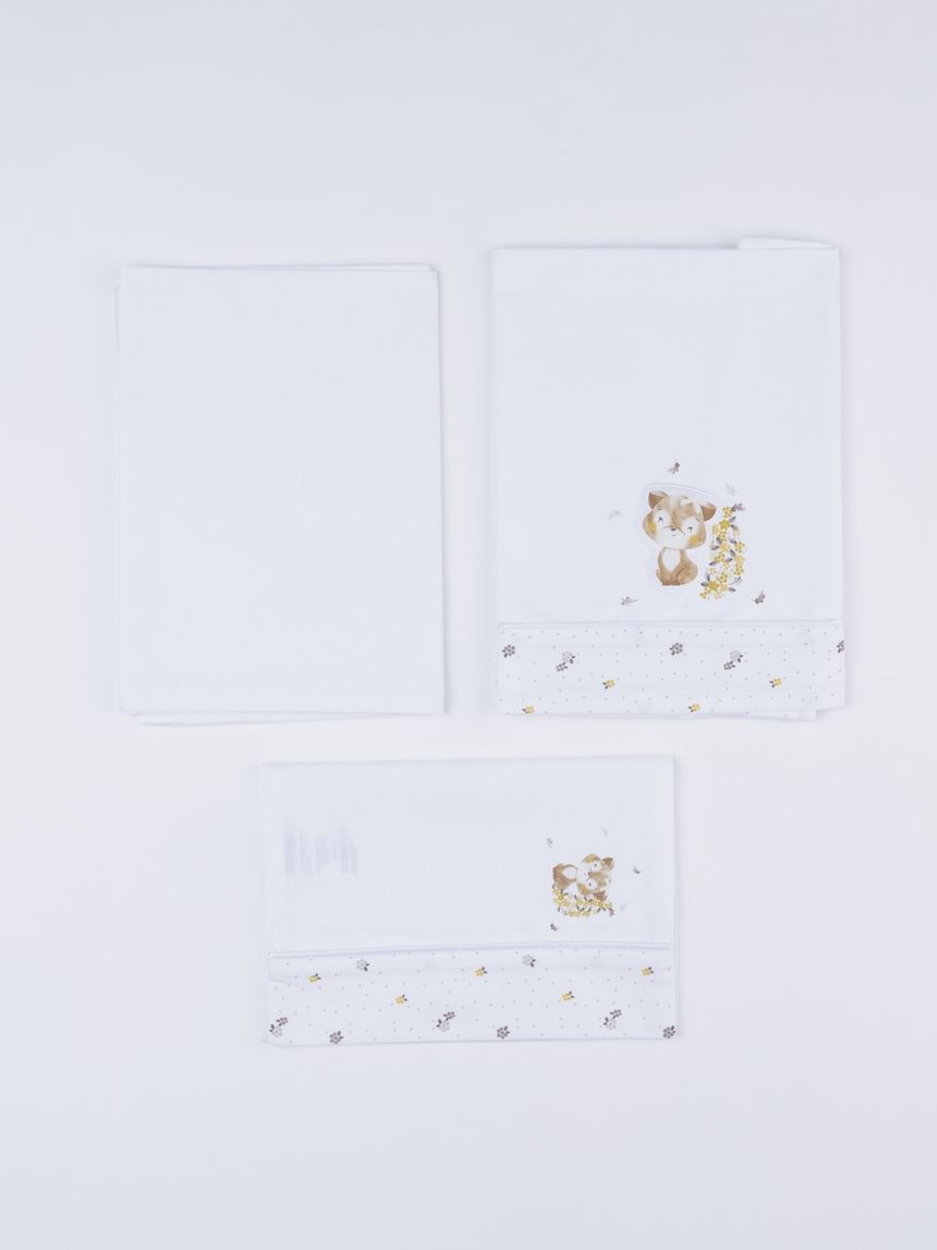 Pack 3 pezzi - completo culla/carrozzina neonata