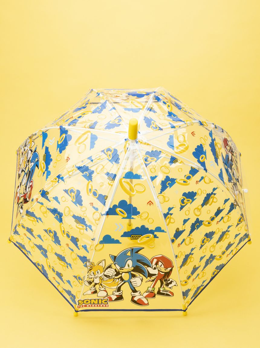Ombrello pioggia bambino sonic