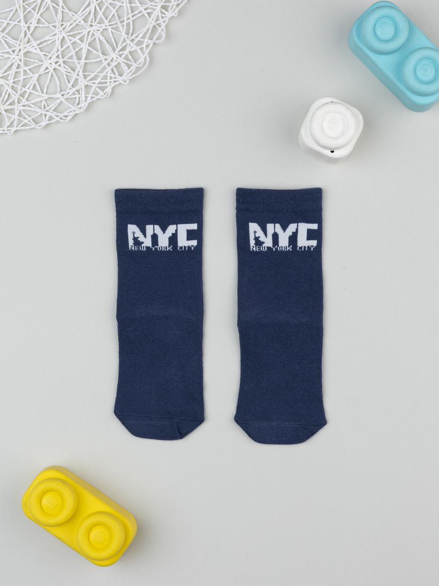 Gambaletto blu bambino nyc