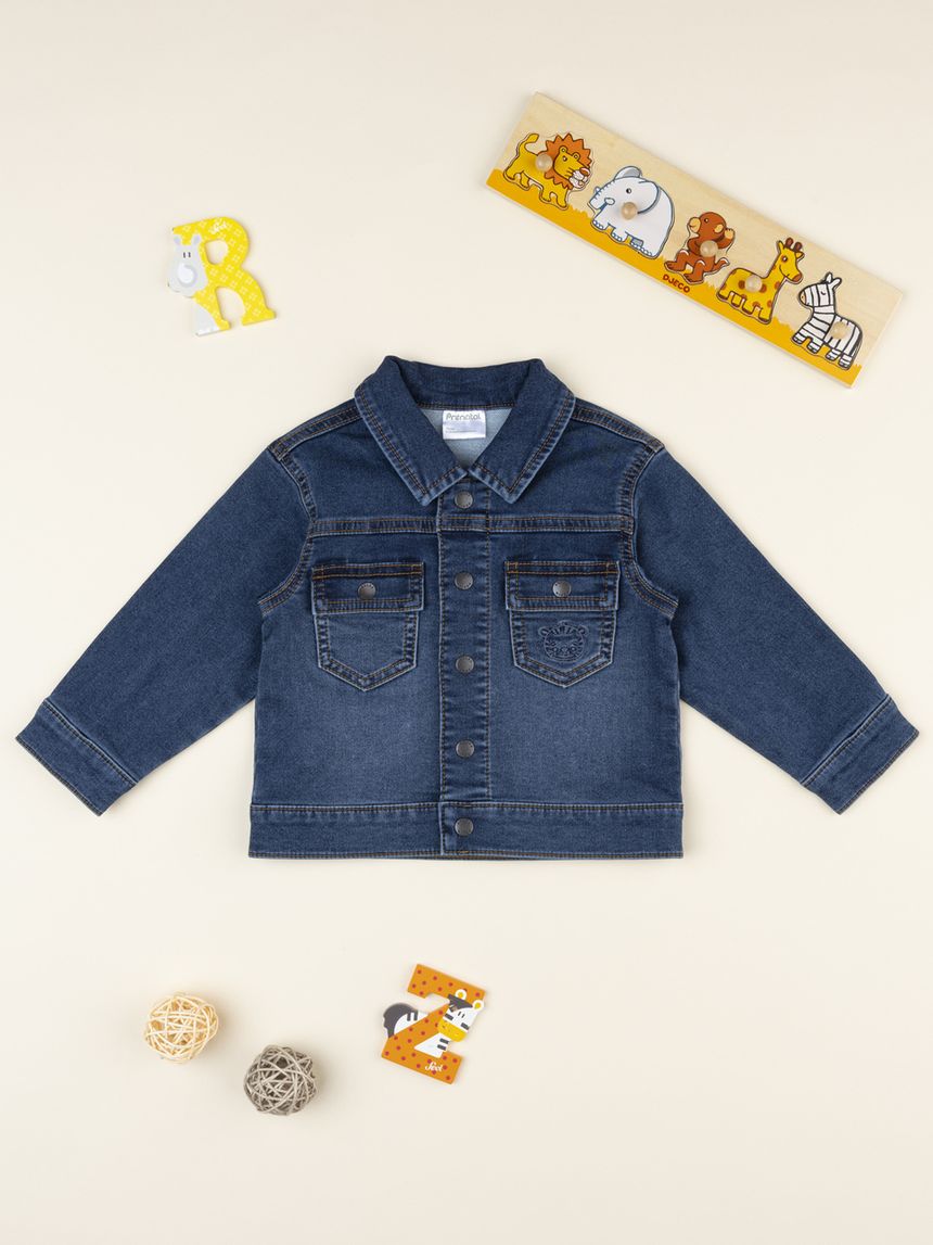 Giubbino denim bimbo
