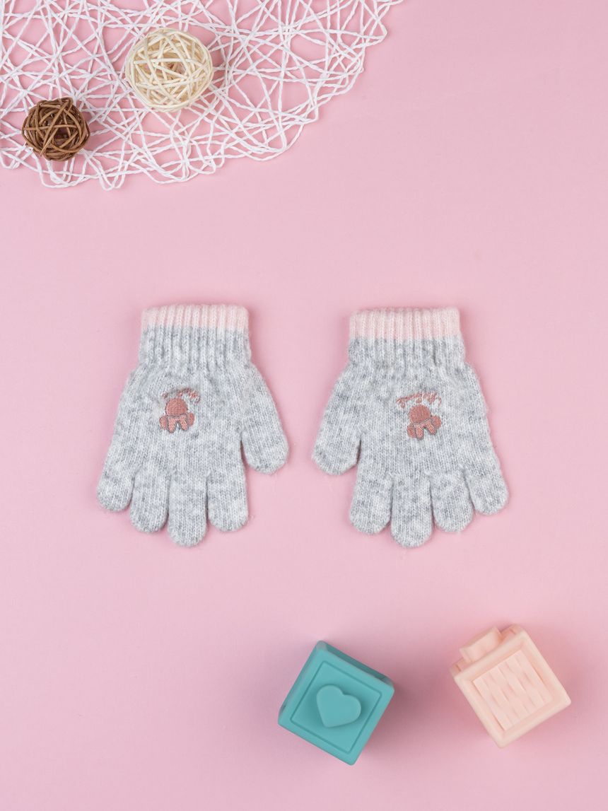 Guanti girigi bimba minnie
