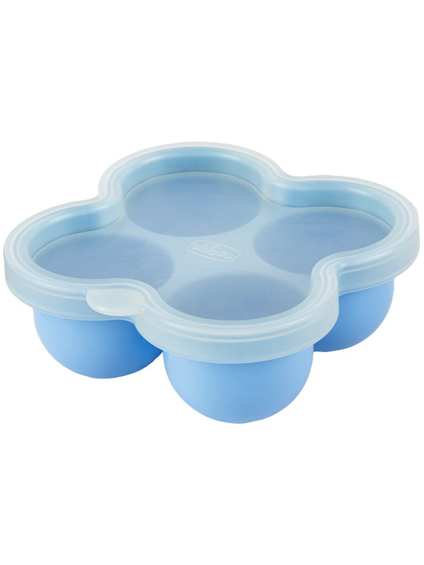 Contenitore multiporzione azzurro - chicco