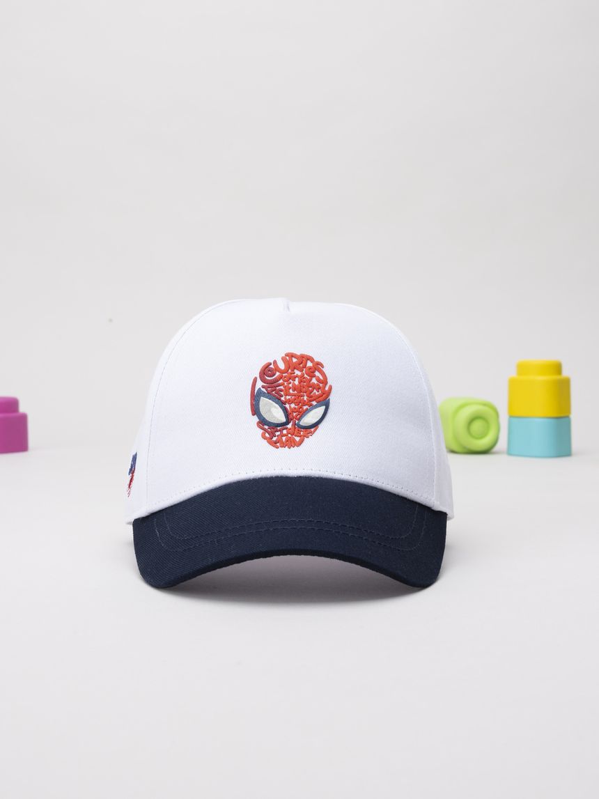 Berretto con visiera bambino spiderman