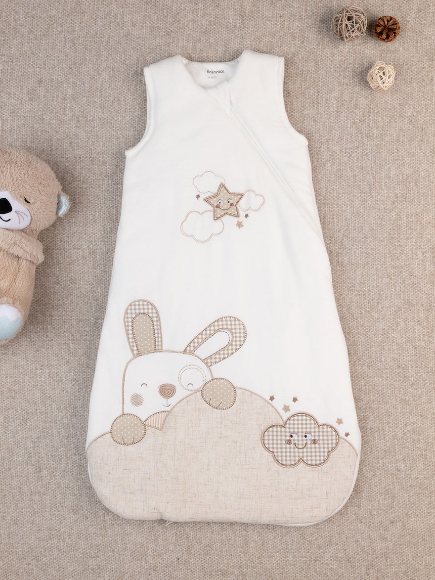 Sacco nanna bianco unisex - tog 3.5