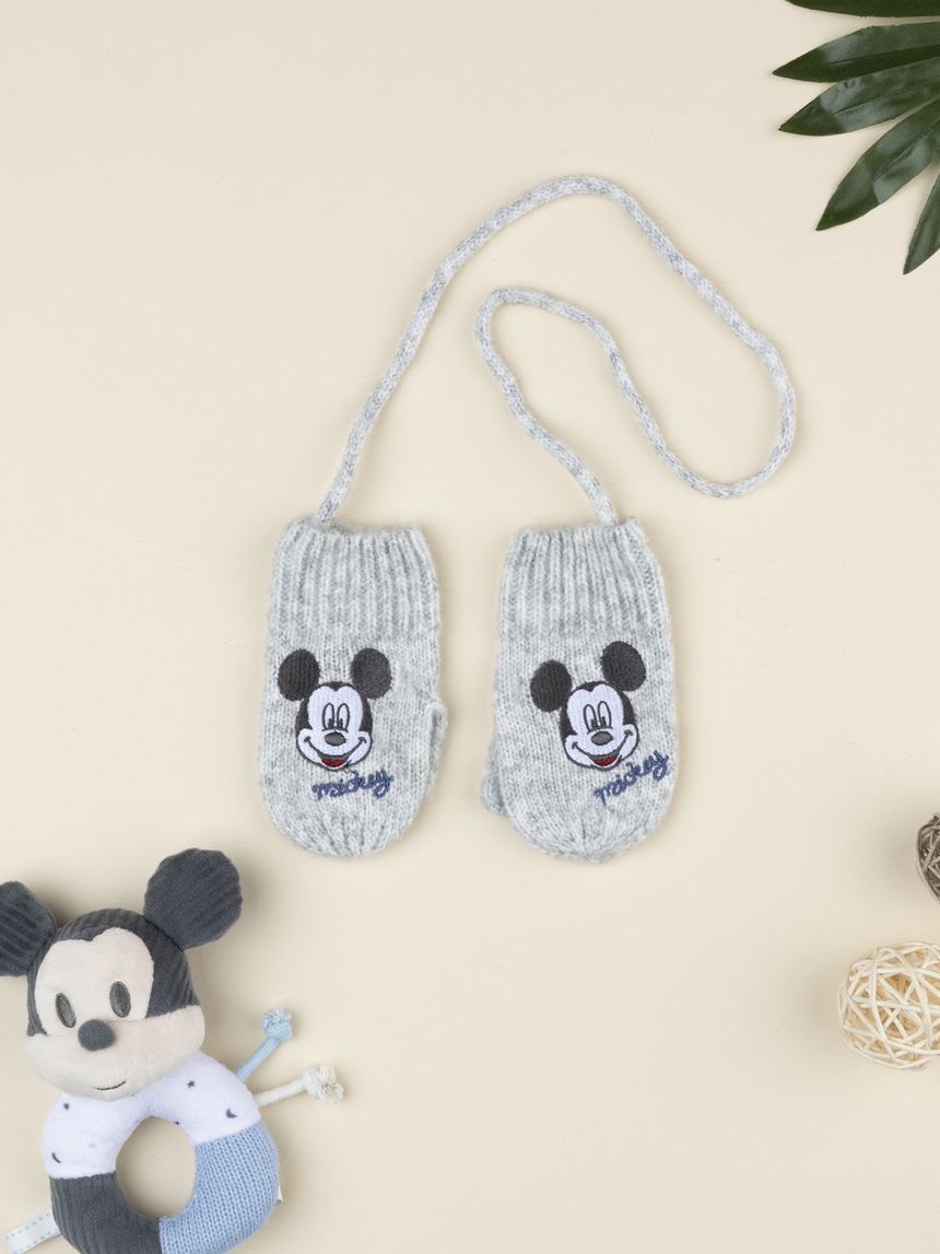 Muffole grigio bambino topolino