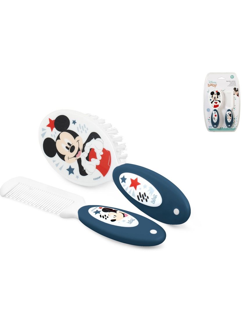 Confezione spazzola e pettine mickey icon - lulabi