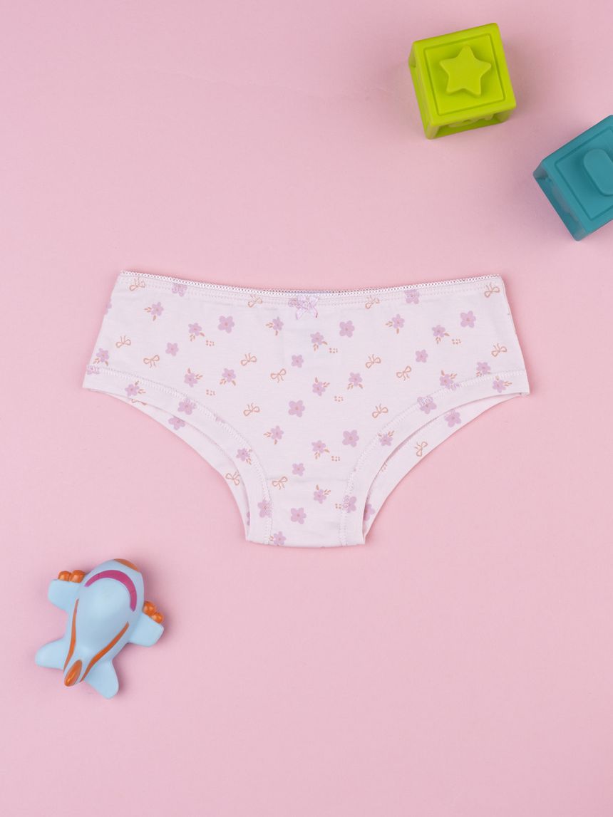 Slip bambina fiorellini