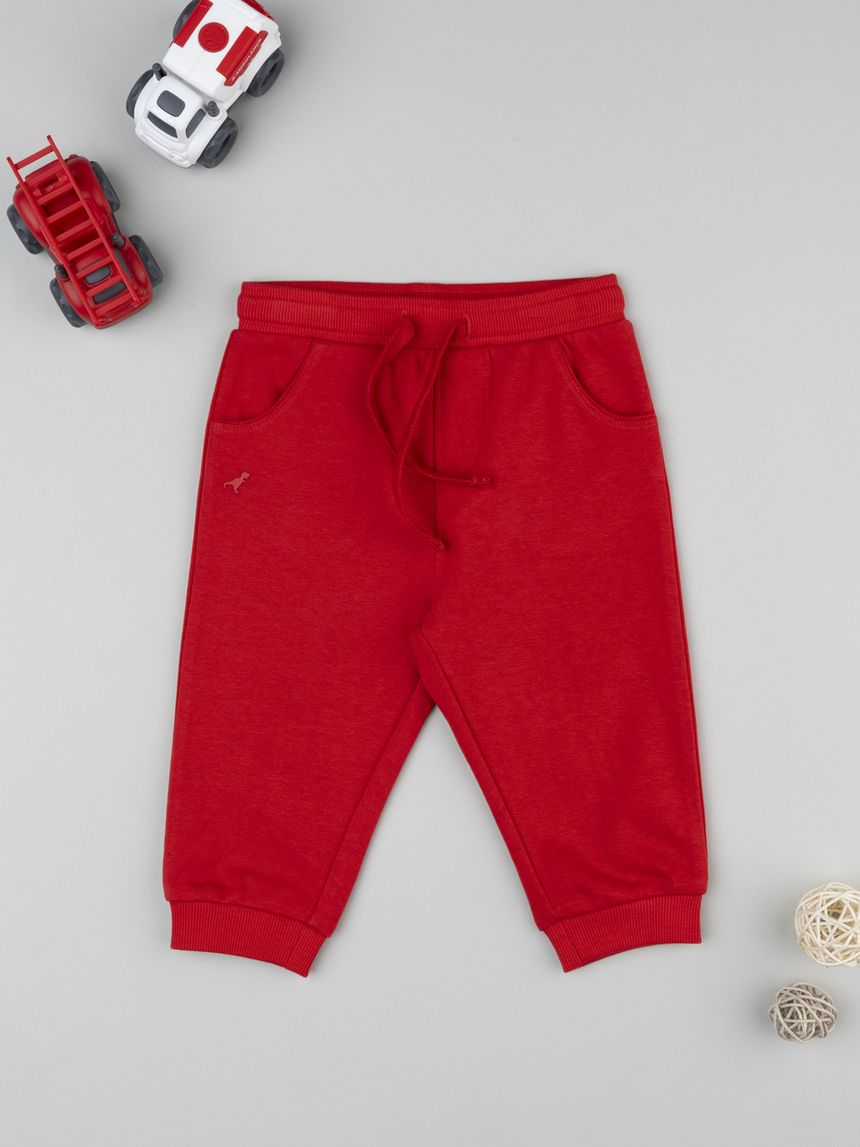 Pantaloni bimbo rossi