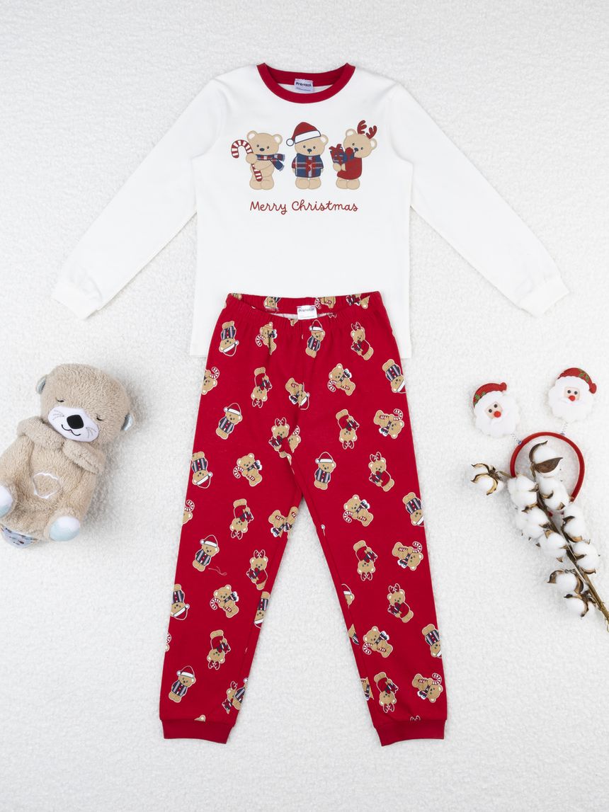 Pigiama natalizio bambino orsetti