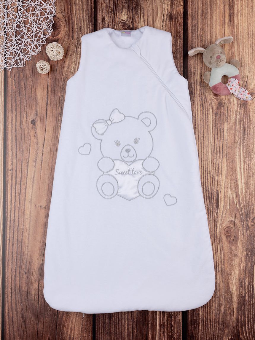 Sacco nanna unisex in ciniglia orsetto - tog 3,5