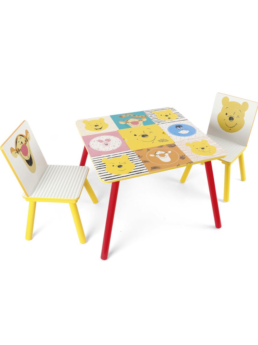 Tavolo e sedie disney winnie the pooh