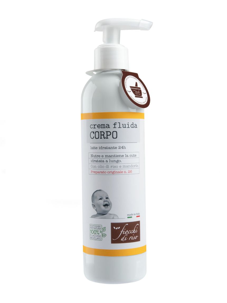 Crema fluida corpo 240ml - fiocchi di riso