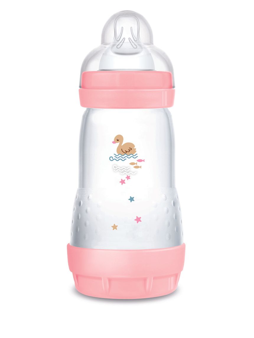 Biberon easy start 260ml bio-circolare conf. singola rosa - mam