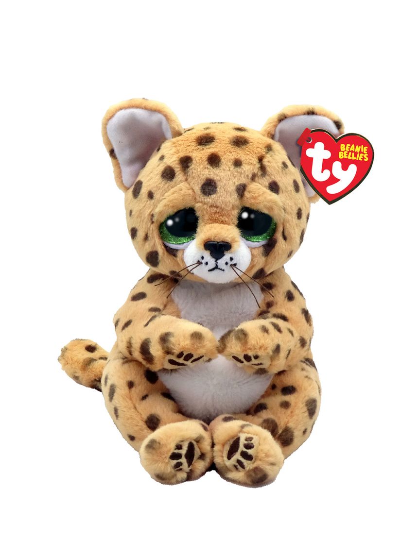 Bellies - lloyd il leopardo con gli occhioni verdi glitter - 20 cm -3+ -