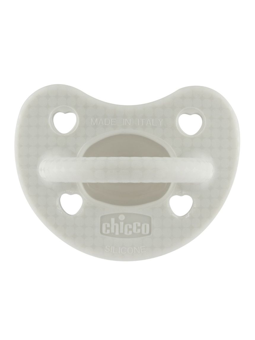 Gommotto silicone luxe 2-6m 1pz grigio - chicco
