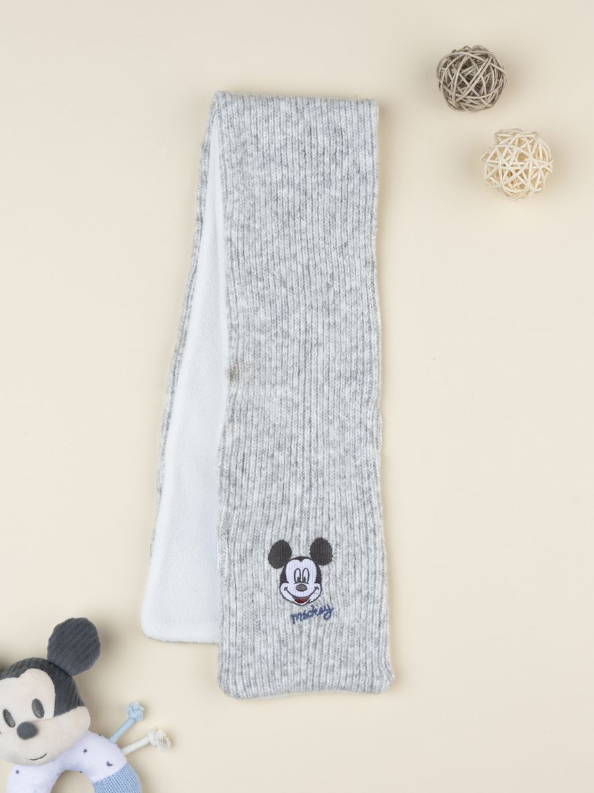 Sciarpa grigia bimbo disney topolino