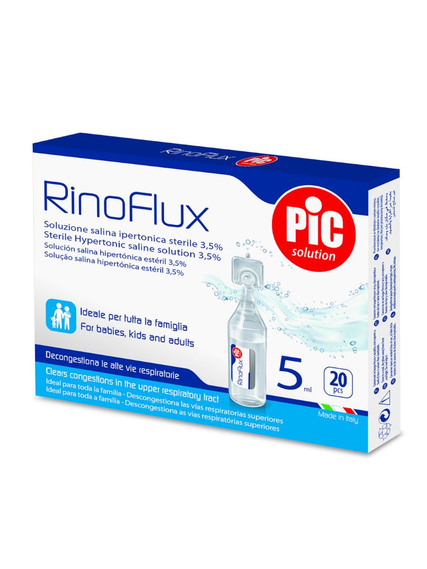 Rinoflux soluzione ipertonica nasale 20 fiale 5 ml - pic