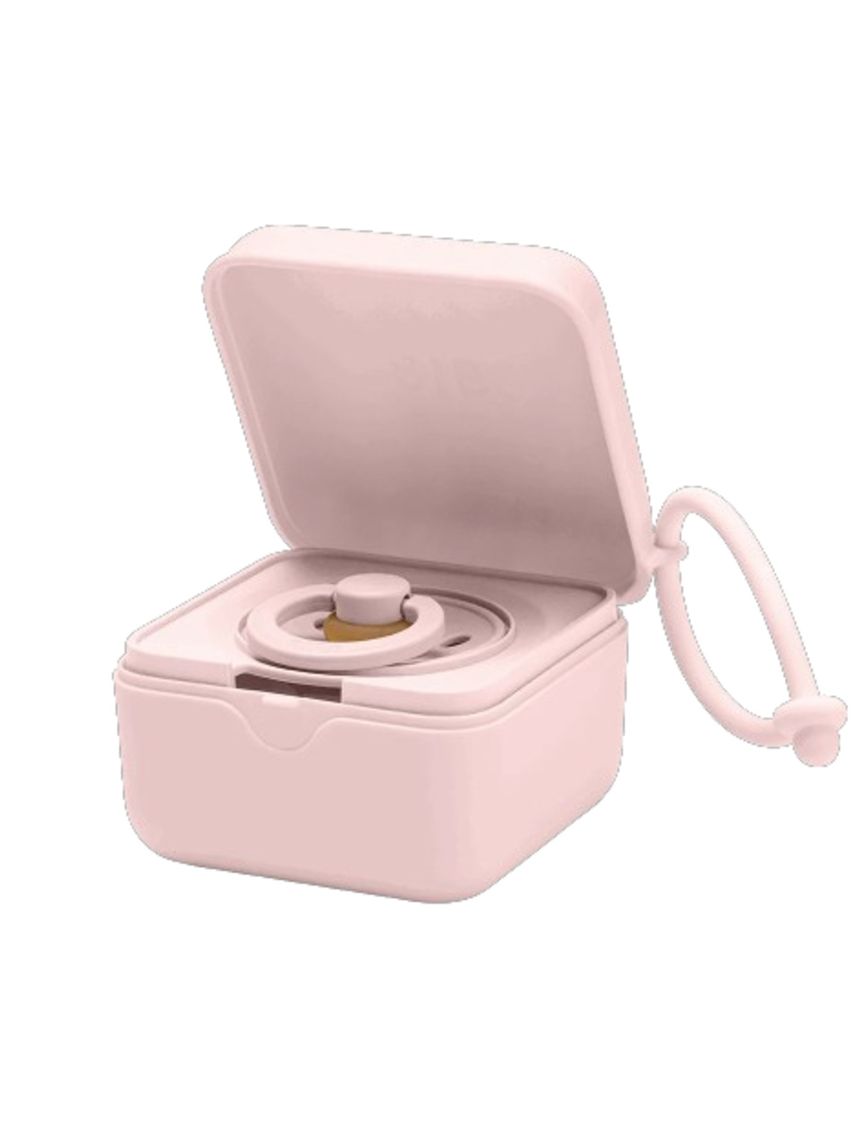 Scatola porta ciuccio rosa - bibs