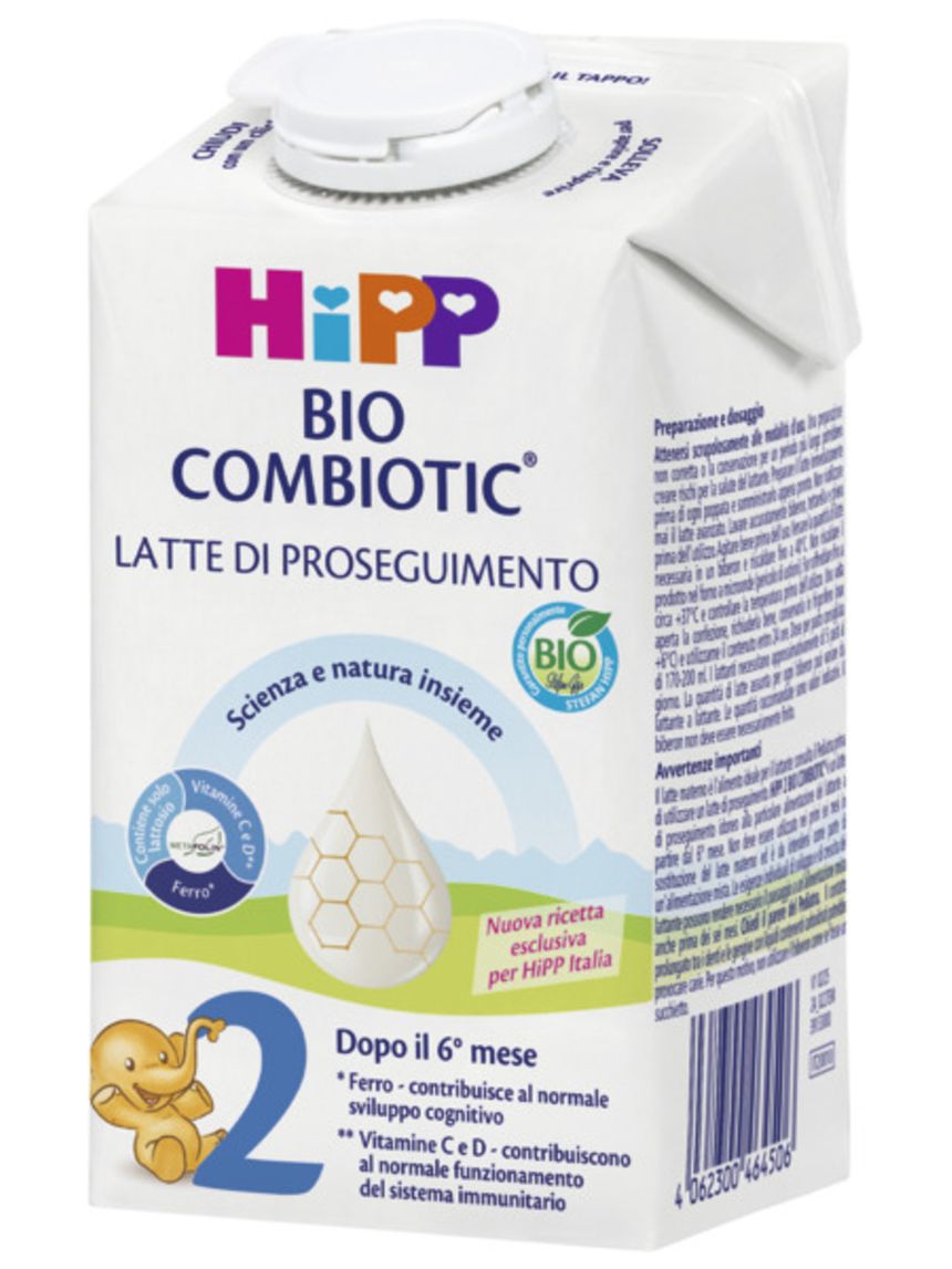 Latte di proseguimento 2 in polvere e liquido