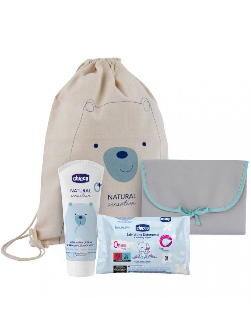 Set regalo per il cambio natural sensation - chicco