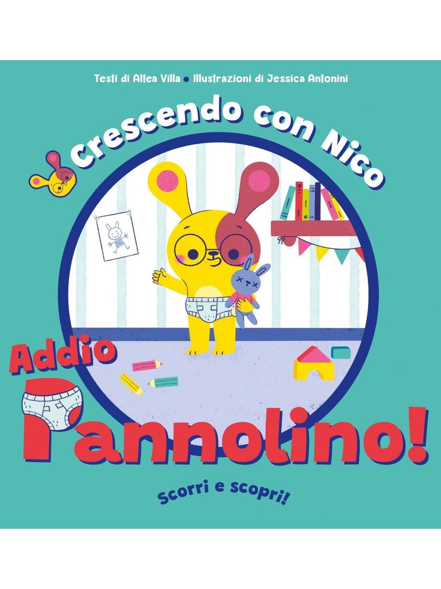 Libro crescendo con nico addio pannolino – 0-2  – unisex