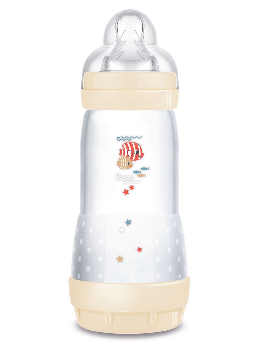 Biberon easy start 320ml bio-circolare conf. singola beige - mam