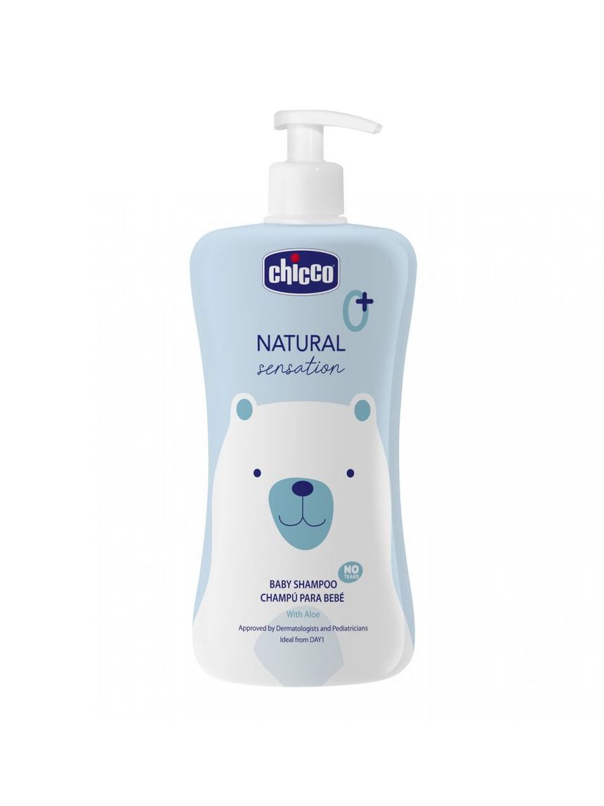 Baby shampoo natural sensation 500ml - chicco