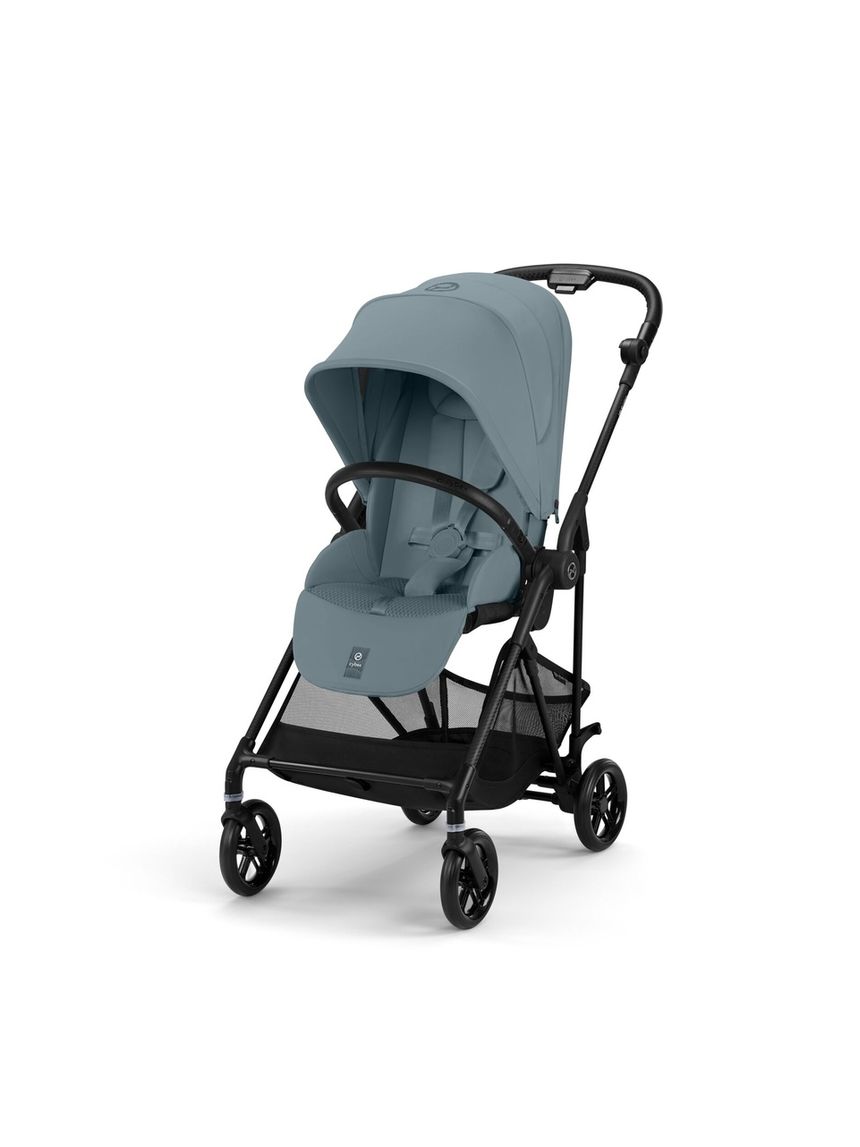 Passeggino melio carbon b/stormy blue-light blue - cybex