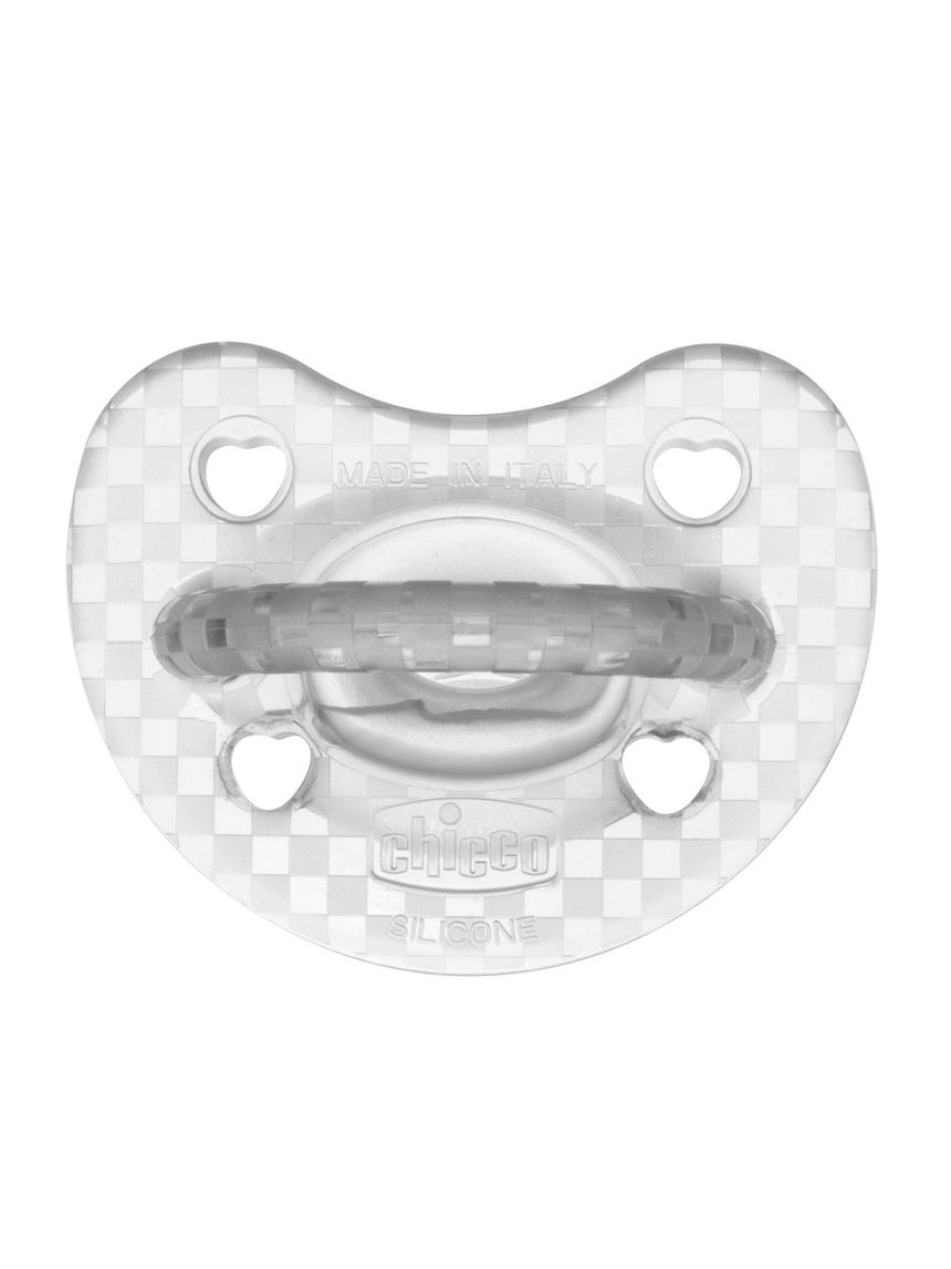 Physioforma  gommotto crystal in silicone 2 pezzi | 16-36 mesi - chicco