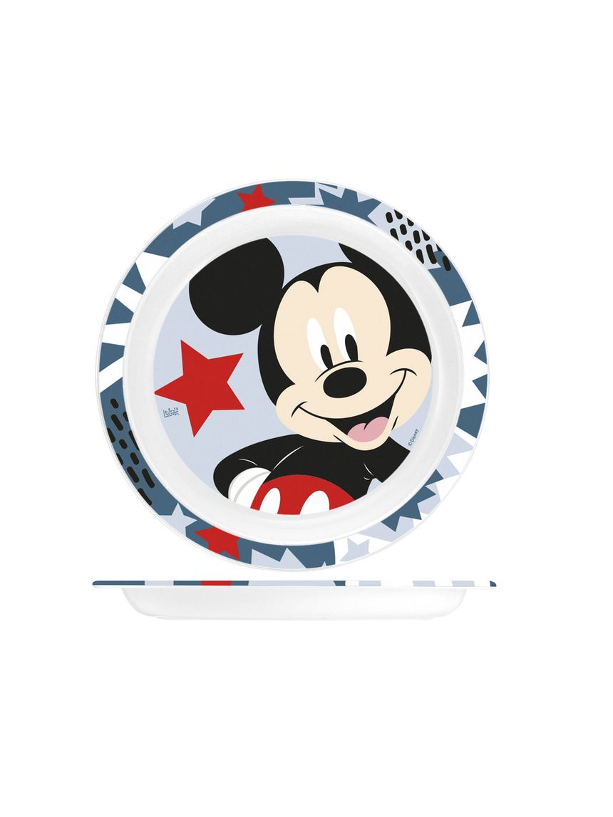 Piatto piano mickey icon 22 cm - lulabi