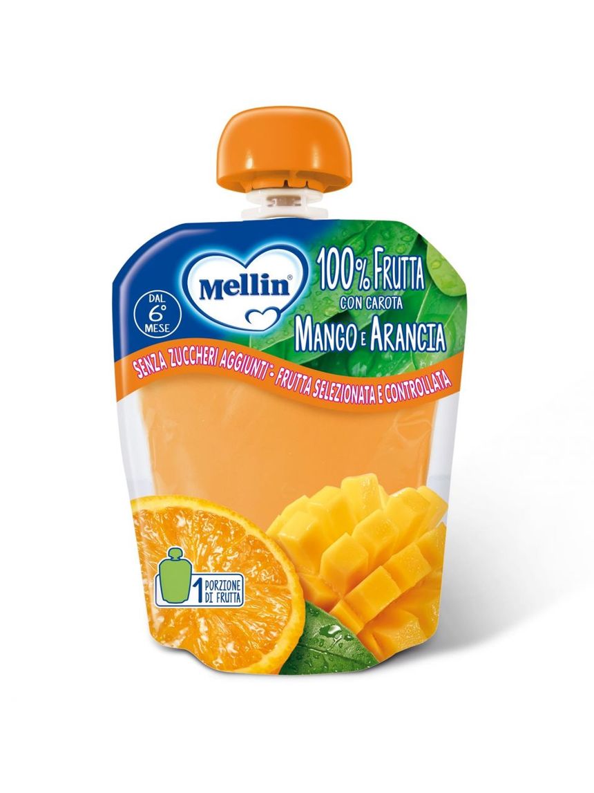 Pouch arancia mango 90g - mellin