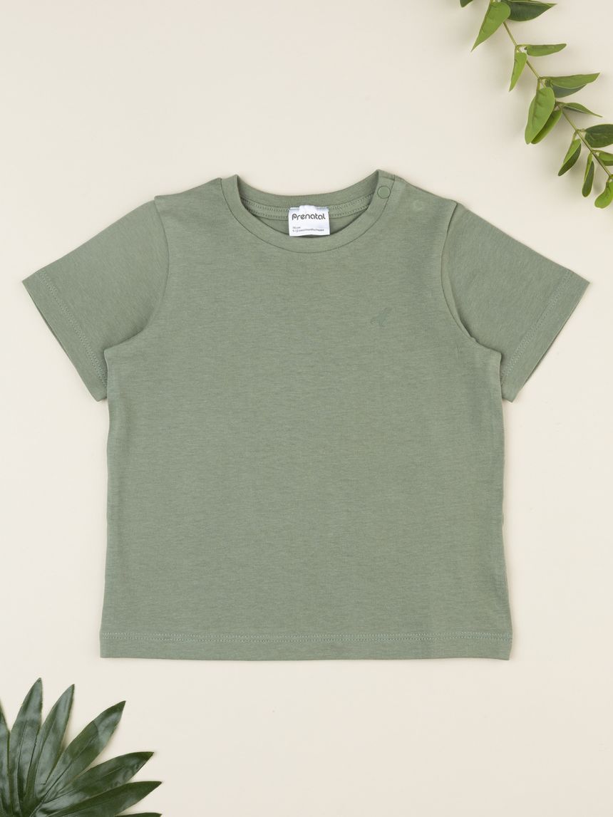 T-shirt bimbo verde
