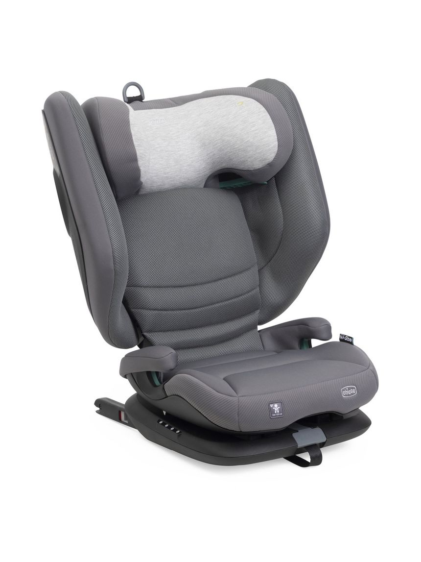 Seggiolino fold&go s i-size glam grey 100-150cm - chicco