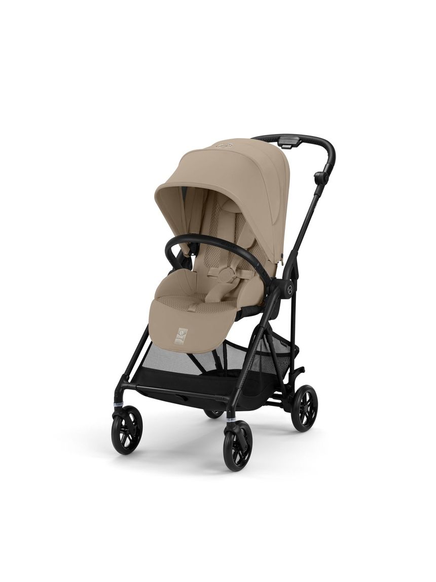 Passeggino melio carbon b/almond beige - cybex