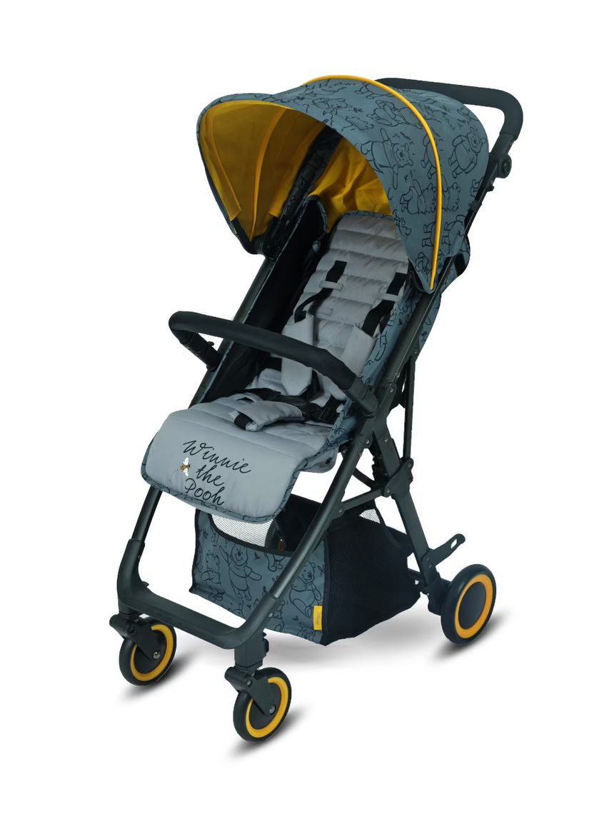 Passeggino manhattan winnie the pooh grigio e giallo - giordani