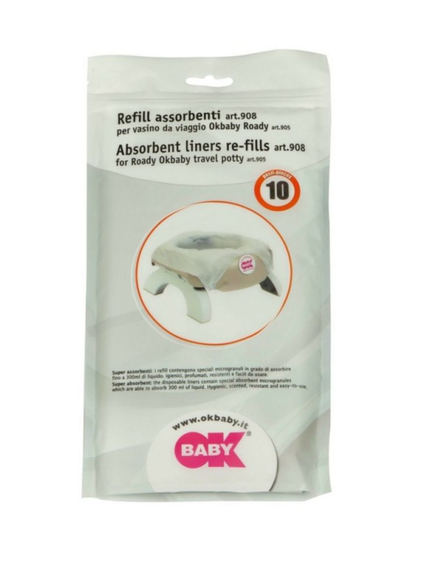 Ricambi per vasino da viaggio roady - ok baby