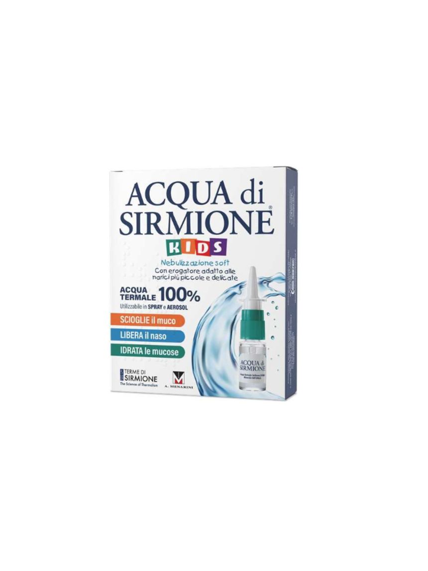 Flaconcini monodose (x6) con erogatore spray kids - acqua di sirmione