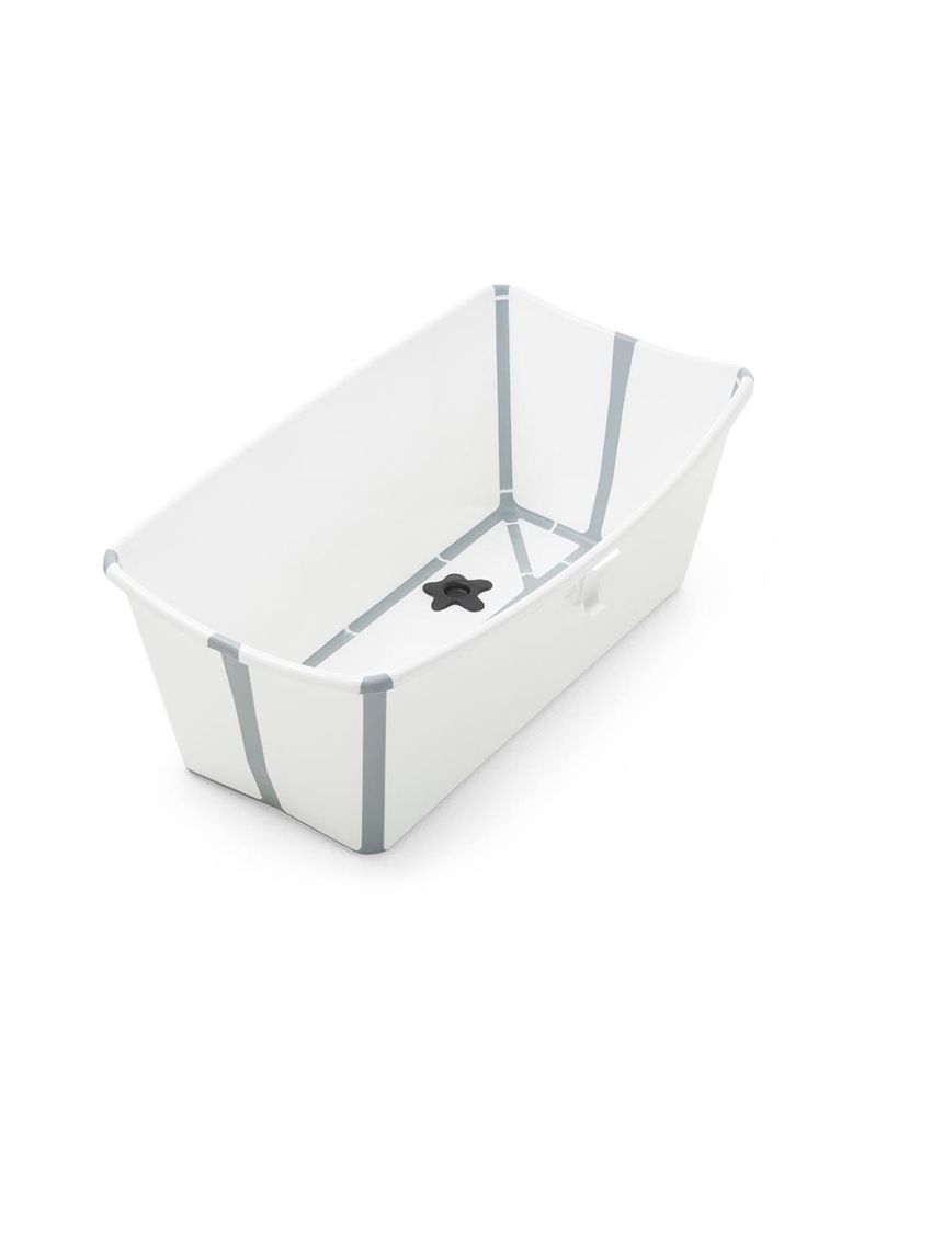 Vaschetta pieghevole flexi bath® - white grey -stokke