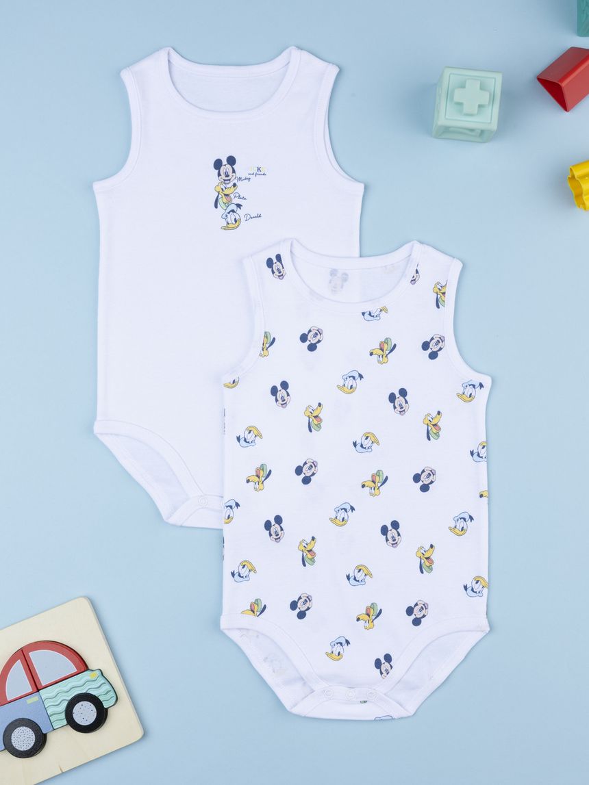 Pack 2 body bimbo stampati disney