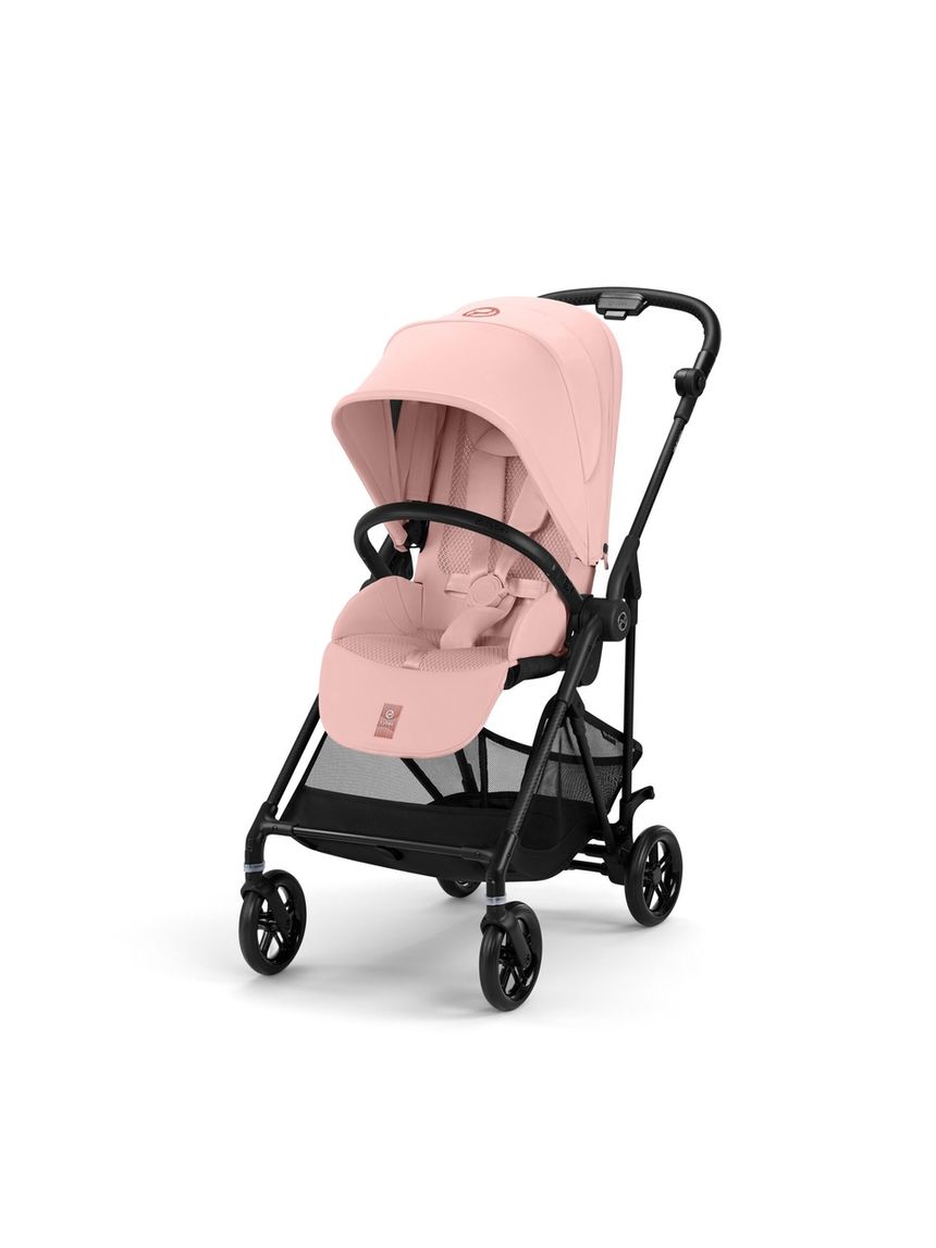 Passeggino melio carbon b/candy pink-light pink - cybex