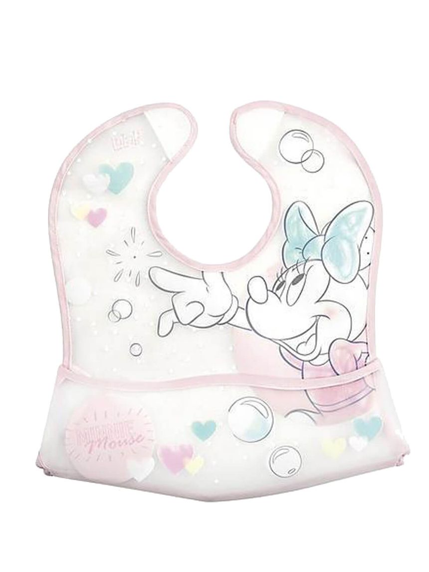 Bavaglino con tasca minnie - disney