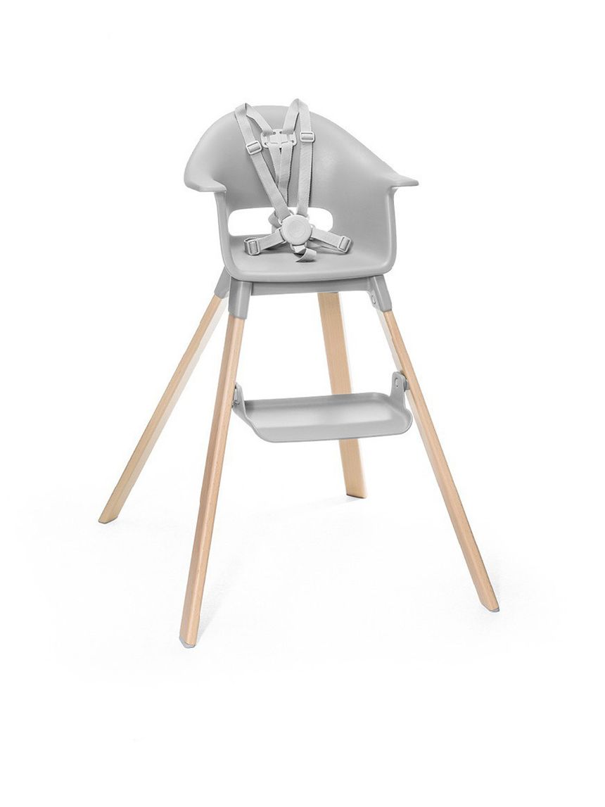 Seggiolone clikk™, cloud grey -  stokke