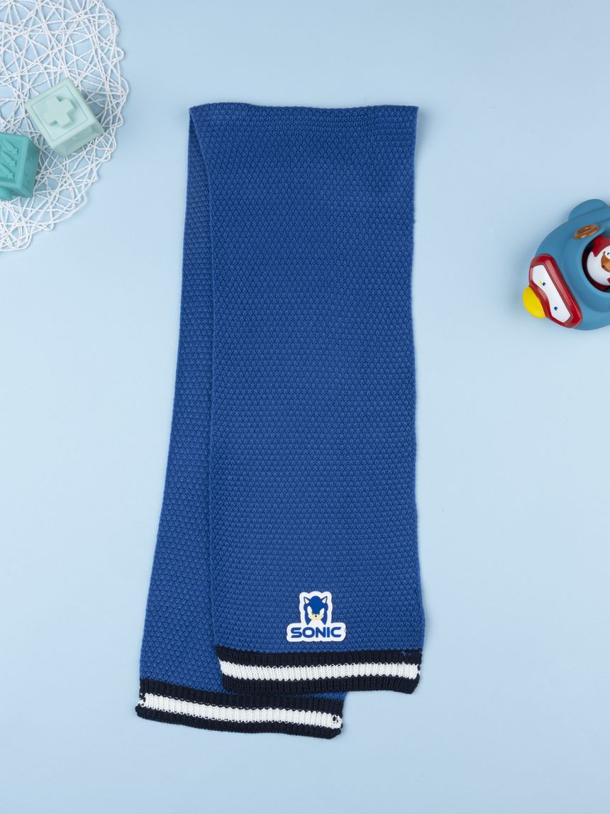 Sciarpa bambino sonic