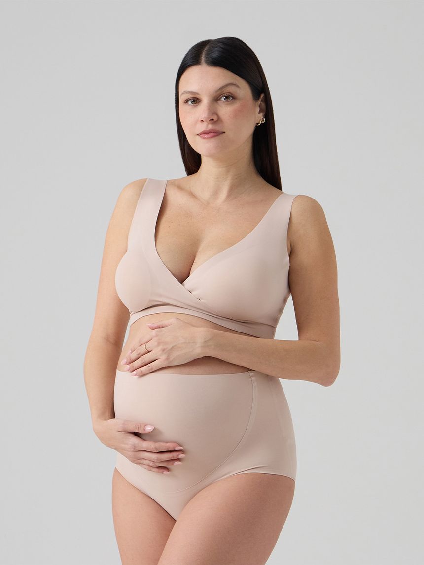 Slip premaman seamless rosa - senza cuciture