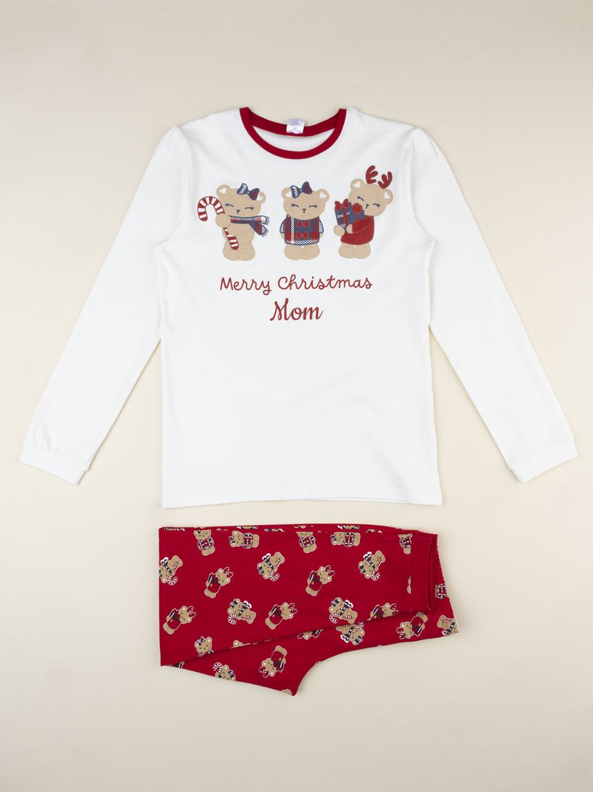 Pigiama famiglia natalizio mamma orsetti