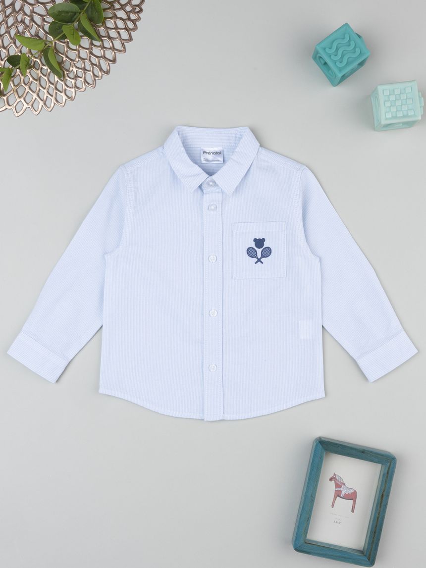 Camicia oxford bimbo bianca