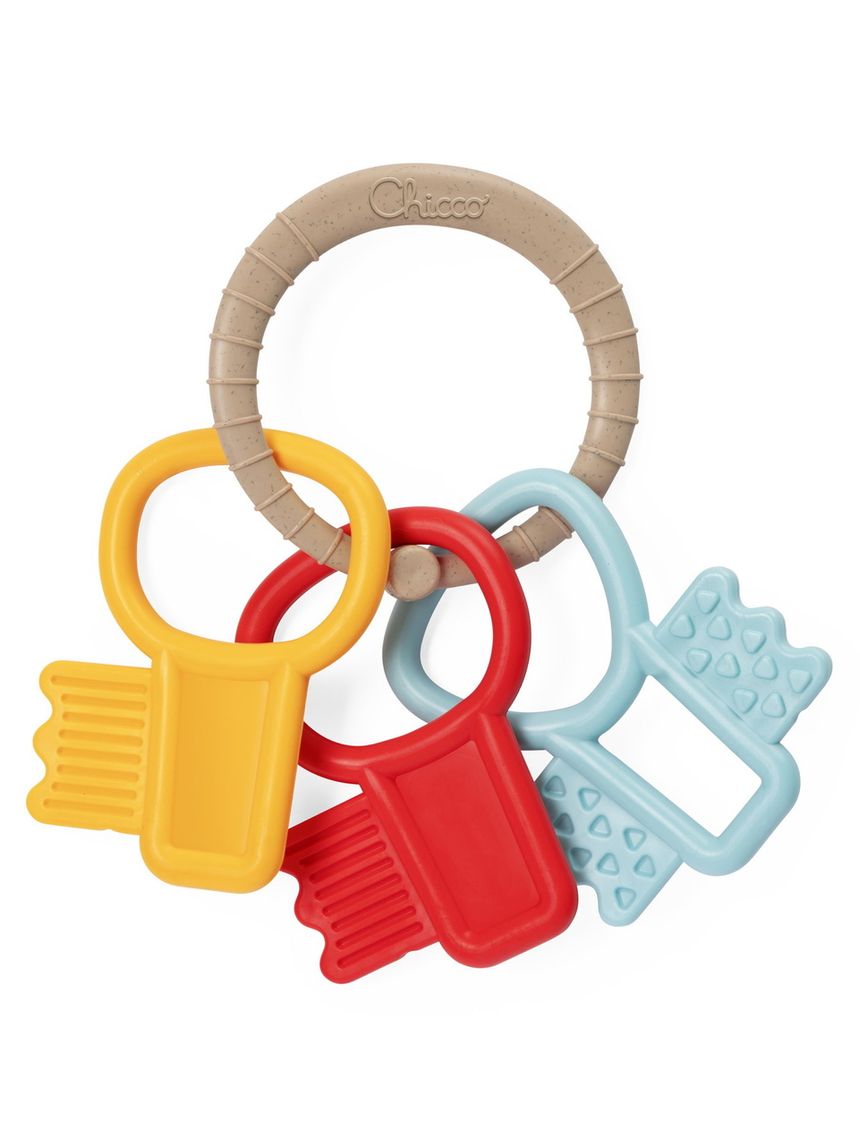 Chiavi massaggiagengive eco+ 3-18 mesi - chicco