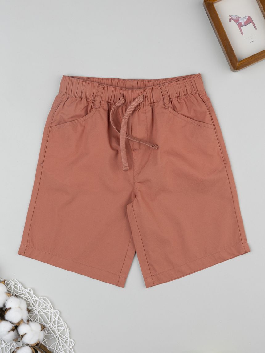 Shorts bambino arancione