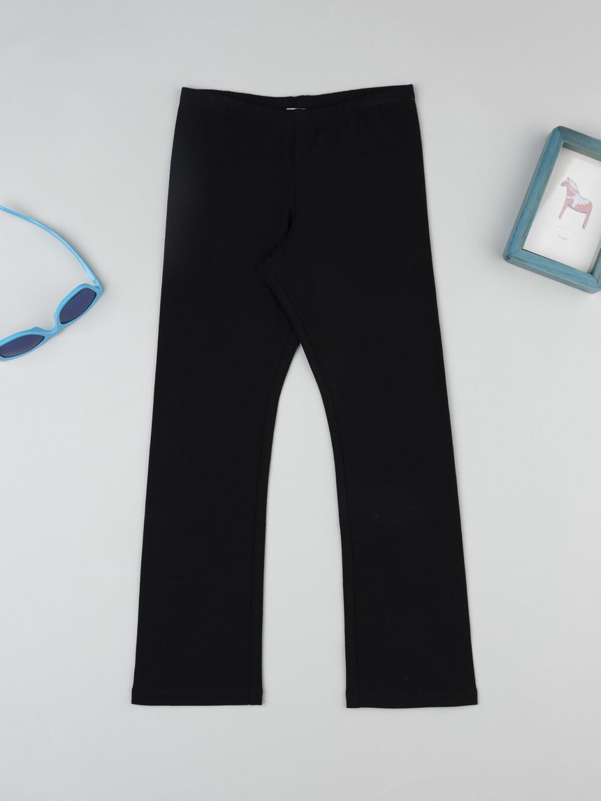 Legging bambina nero