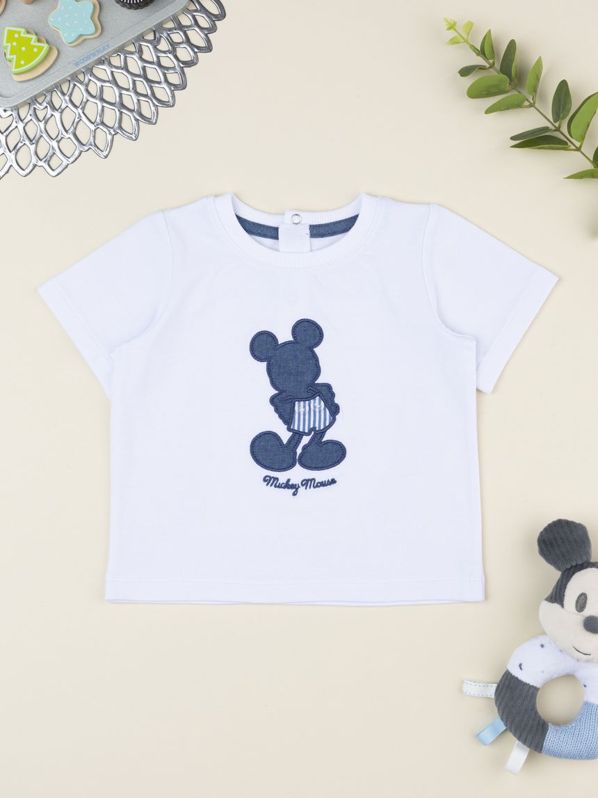 T-shirt bimbo mickey mouse denim